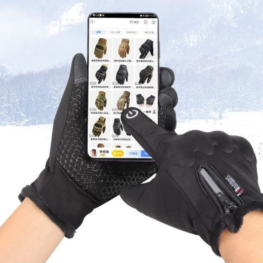 Gants de Moto thermique tactile