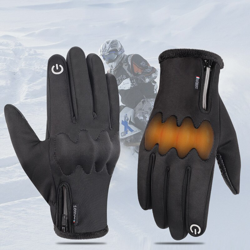 Gants de Moto thermique tactile